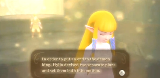 Skyward Sword Zelda is the goddess statements 1 from YouTube (1)