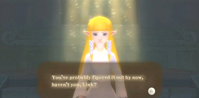 Skyward Sword Zelda is the goddess statements 1 from YouTube (6)
