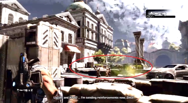 Gears of War 3 Raam's Shadow Locust Emergence Hole Sequence from YouTube (8)